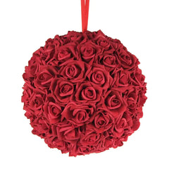 Soft Touch Flower Kissing Balls Wedding Centerpiece