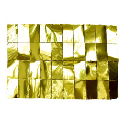Metallic Foil Mirror Panel Backdrop, 4-Feet