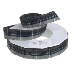 School Plaid Polyester Ribbon, 5/8-Inch, 20 Yards