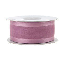 Satin-Edge Sheer Organza Ribbon, 1-1/2-inch, 25-yard