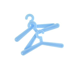 Mini Plastic Hanger Favor Embellishments, 2-1/4-Inch, 10-Piece