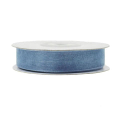 Sheer Organza Ribbon, 5/8-inch, 25-yard