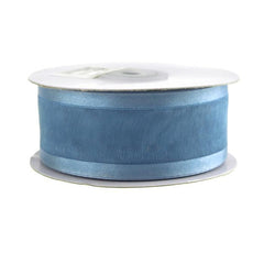 Satin-Edge Sheer Organza Ribbon, 1-1/2-inch, 25-yard