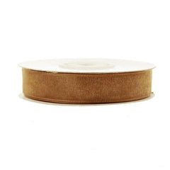 Sheer Organza Ribbon, 5/8-inch, 25-yard