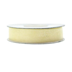 Sheer Organza Ribbon, 5/8-inch, 25-yard