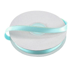 Satin Ribbon with Iridescent Edge, 3/8-inch, 25-yard