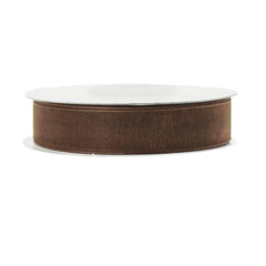 Sheer Organza Ribbon, 5/8-inch, 25-yard