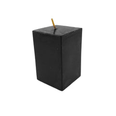 Rectangular Unscented Pillar Candle, 3-Inch