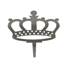 Crown Mirrored Acrylic Cake Topper, 4-1/2-Inch