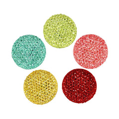Round Self Adhesive Diamond Cluster Gems, 10-count