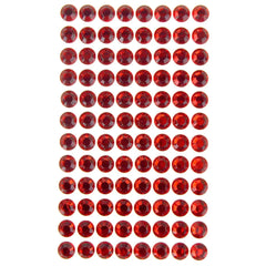 Round Adhesive Diamond Gem Stickers, 10mm