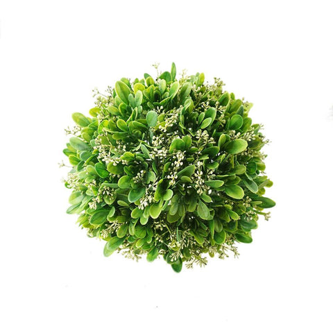 Artificial Plant Grass Ball Wedding Decor, Green, 8-1/4-Inch