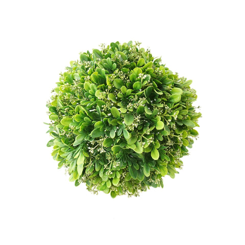Artificial Plant Grass Ball Wedding Decor, Green, 13-1/4-Inch