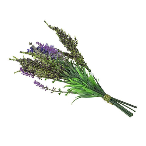 Artificial Lavender Flower Bundle, 11-Inch