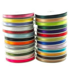 Double Face Satin Ribbon, 1/4-Inch, 50-Yard