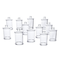 Acrylic Apothecary Mini Candy Jars, Clear