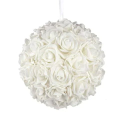 Soft Touch Flower Kissing Balls Wedding Centerpiece