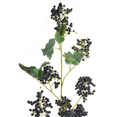 Artificial Hanging Berries and Leaves Spray, 60-Inch