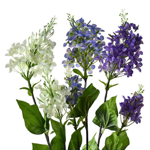 Artificial Lilac Spray, 29-Inch