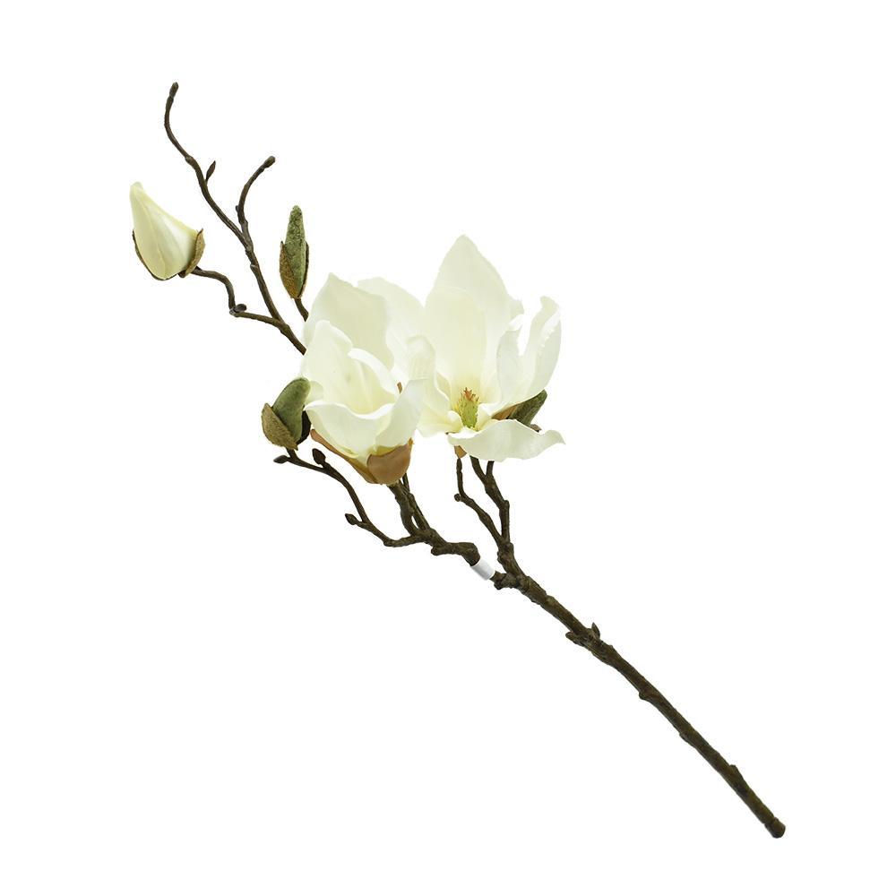 Artificial Magnolia Spray, 19-Inch