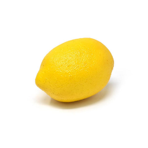 Artificial Tart Lemon Bowl Filler, Yellow, 3-1/2-Inch
