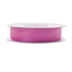 Sheer Organza Ribbon, 5/8-inch, 25-yard