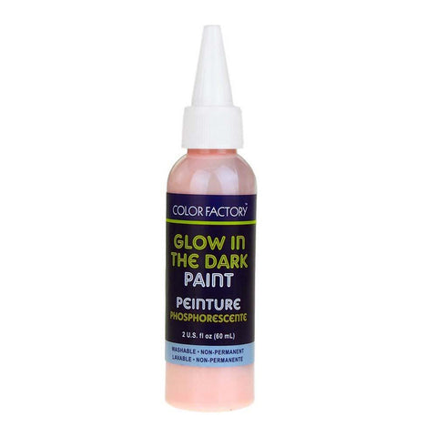 Glow in the Dark Luminescence Paint, 60mL, Orange