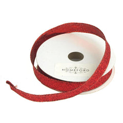 Metallic Glitter Wired Christmas Ribbon, 5/8-Inch, 10 Yards