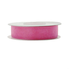 Sheer Organza Ribbon, 5/8-inch, 25-yard