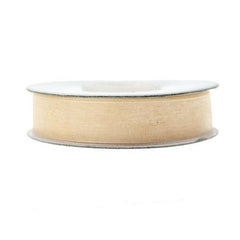 Sheer Organza Ribbon, 5/8-inch, 25-yard