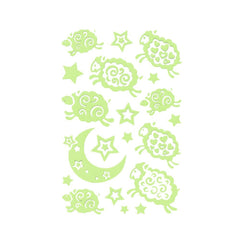 Nighttime Pals Glow In The Dark Stickers, 2-Sheets