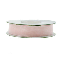 Sheer Organza Ribbon, 5/8-inch, 25-yard
