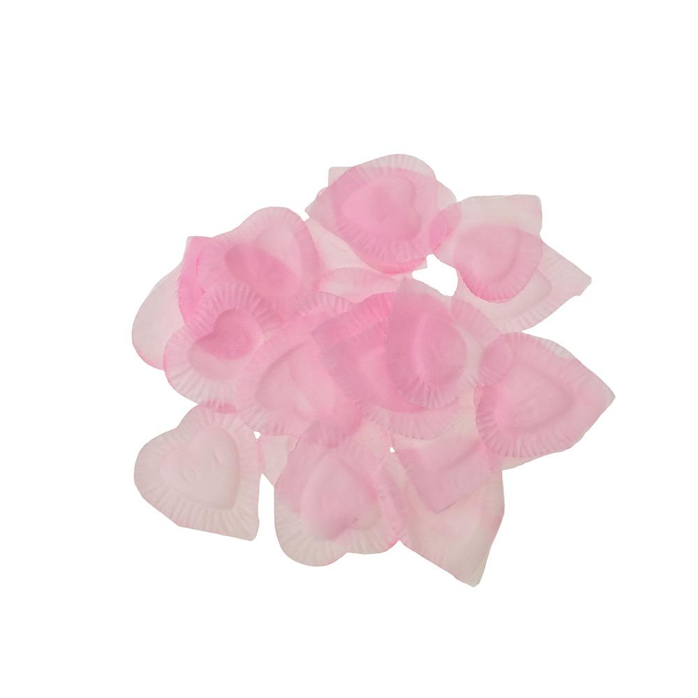 Romantic Artificial Silk Heart Petals, 2-1/4-Inch, 200-Count