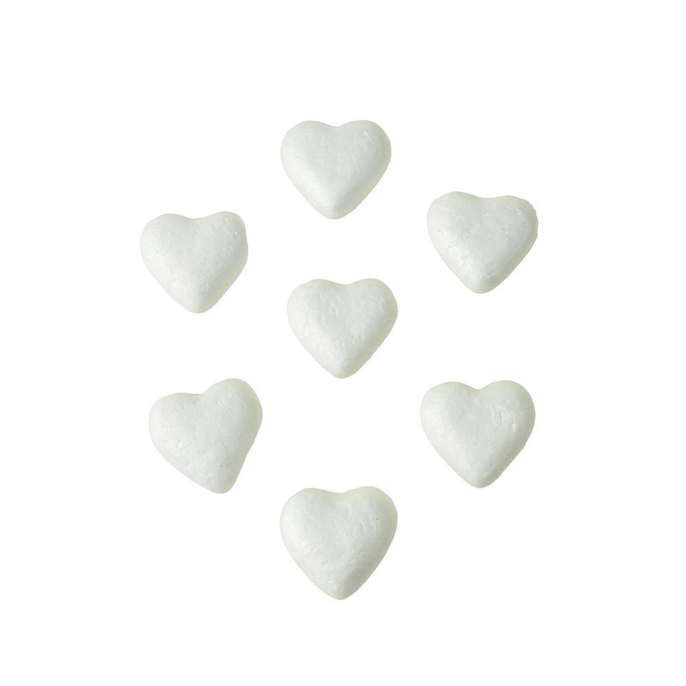 Craft Styrofoam Hearts, 1-1/4-Inch, 40-Count