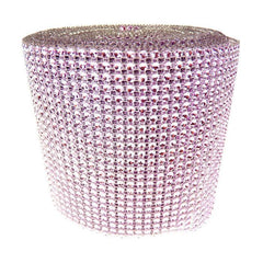 Rhinestone Diamond Wrap Ribbon, 4-3/4-Inch, 10 Yards