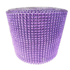 Rhinestone Diamond Wrap Ribbon, 4-3/4-Inch, 10 Yards