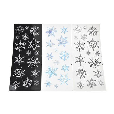Seasonal Splendor Winter Snowflake Stickers, 45-Piece
