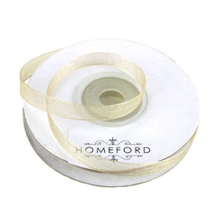 Sheer Organza Ribbon, 1/4-inch, 25-yard