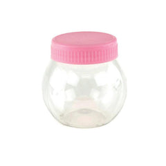 Plastic Round Favor Container with Lid, 3-Inch, Small