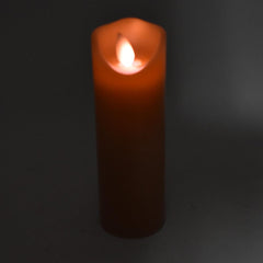 Flameless Wax Slender Pillar LED Candles