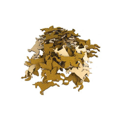 Unicorn Glitter Wood Favors, 2-1/4-Inch