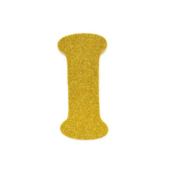 EVA Glitter Foam Letters and Numbers Cut Outs, 4-1/2-inch, 12-count