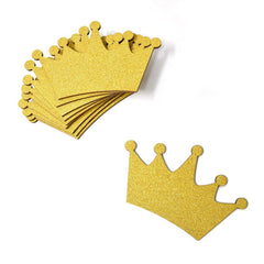 Large Crown Wooden Baby Favors, 4-1/2-Inch