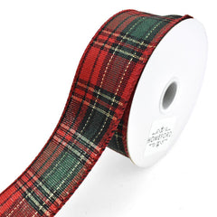 Biltmore Christmas Plaid Wired Ribbon, 10-yard