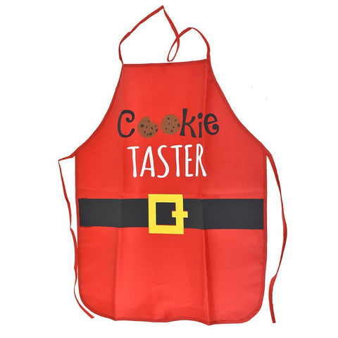 Cookie Taster Christmas Child Apron, 20-Inch
