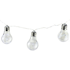 LED Light Bulb String Lights, 166-Inch