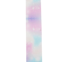 Starry Sky Pastel Pattern Ribbon, 7/8-Inch, 3-Yard