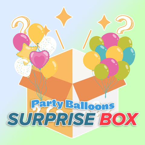 Assorted Party Balloon Surprise Mystery Box - Small