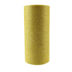 Sparkling Glitter Tulle Fabric Roll, 25-Yard x 6-Inch