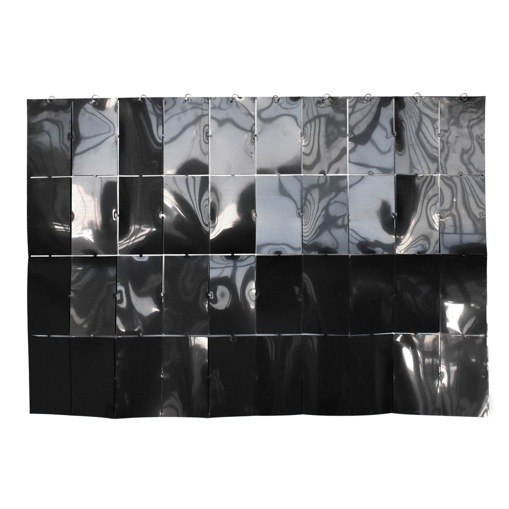 Metallic Foil Mirror Panel Backdrop, 4-Feet
